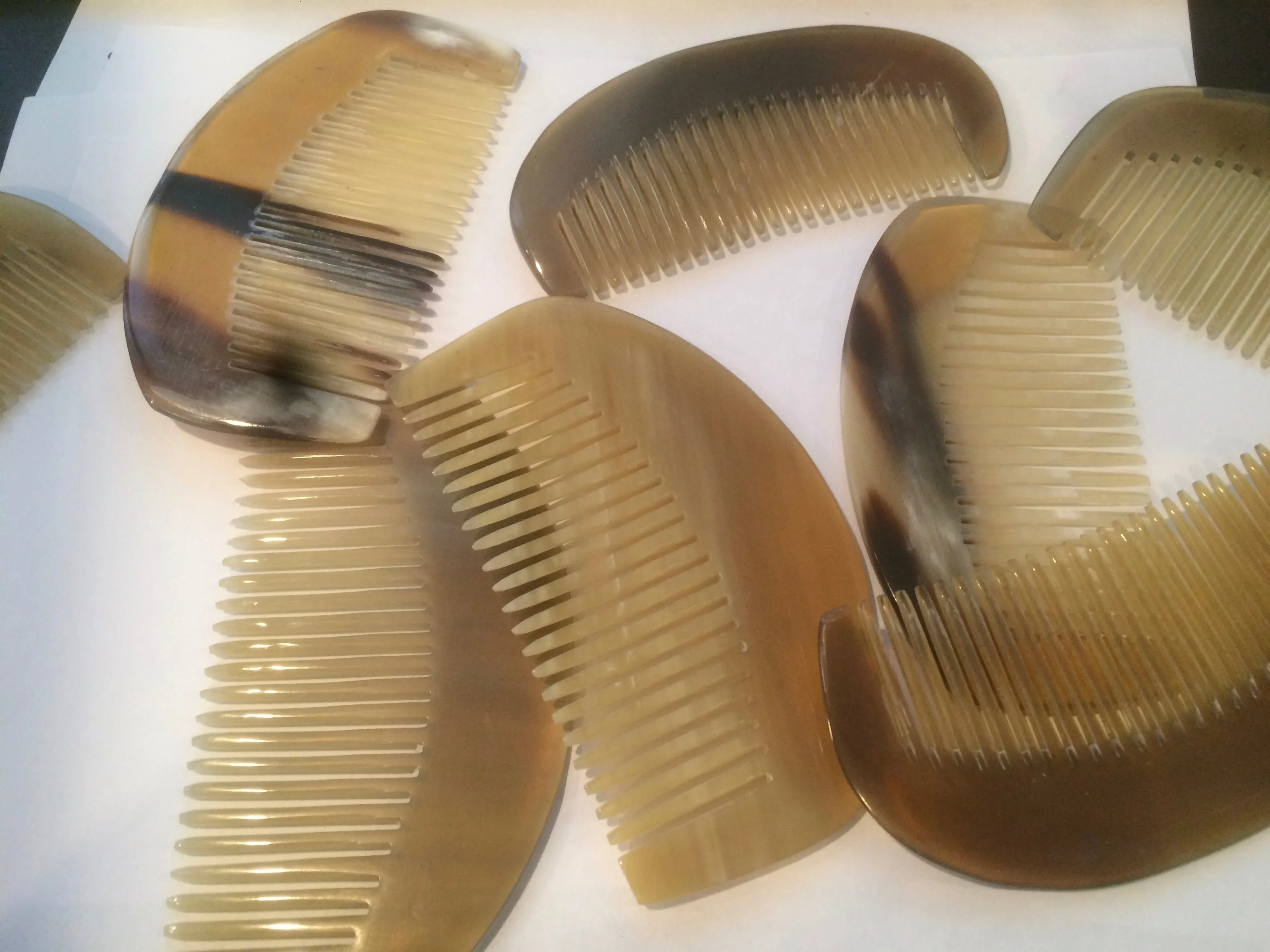 100% Natural Pocket Buffalo Horn Comb CB14 (Add on item! not sale individually)