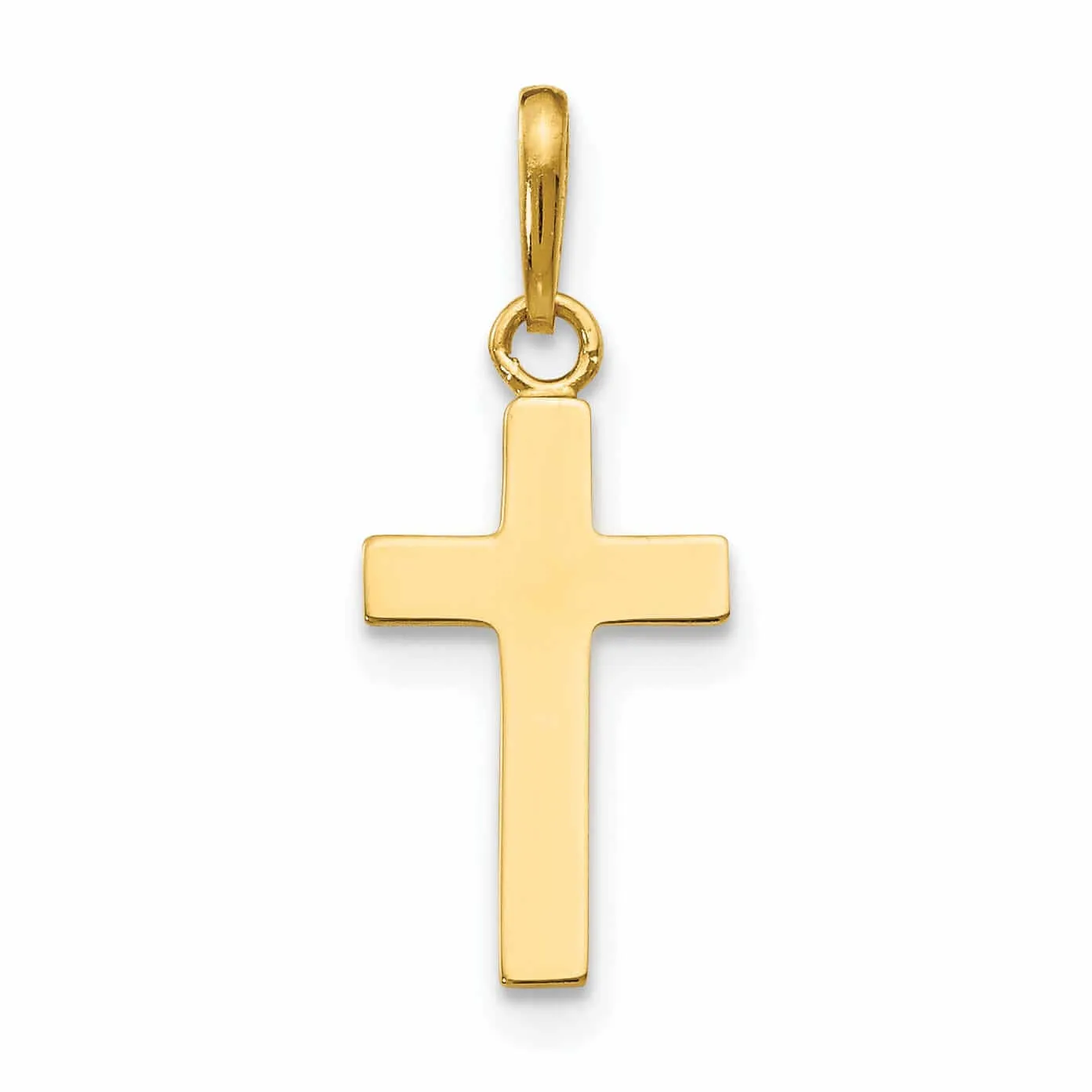 14k Childrens Cross Pendant