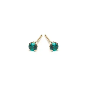 14k Gold Earrings December Birthstone