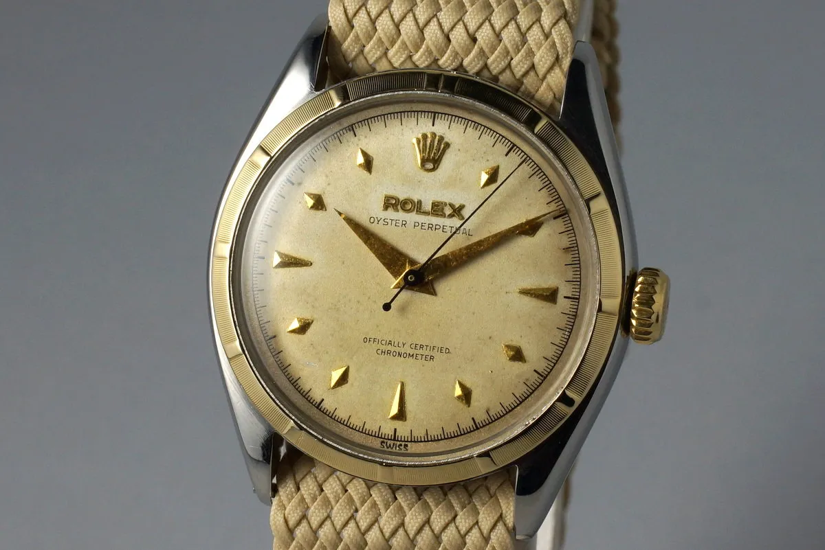 1952 Rolex Two Tone Oyster Perpetual 6085