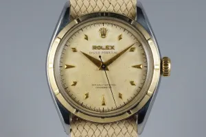 1952 Rolex Two Tone Oyster Perpetual 6085