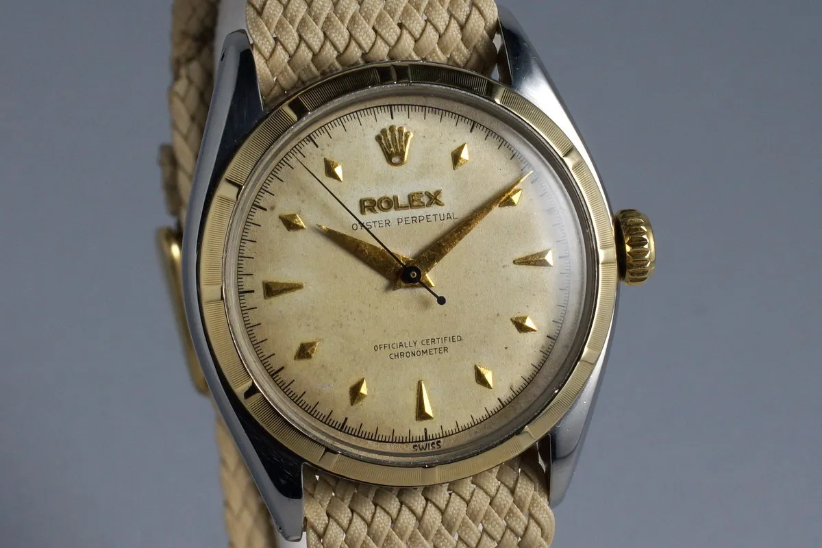 1952 Rolex Two Tone Oyster Perpetual 6085