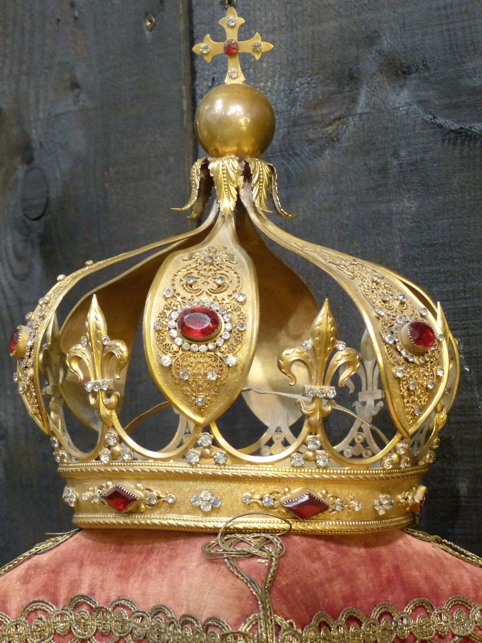 19th century saint's crown