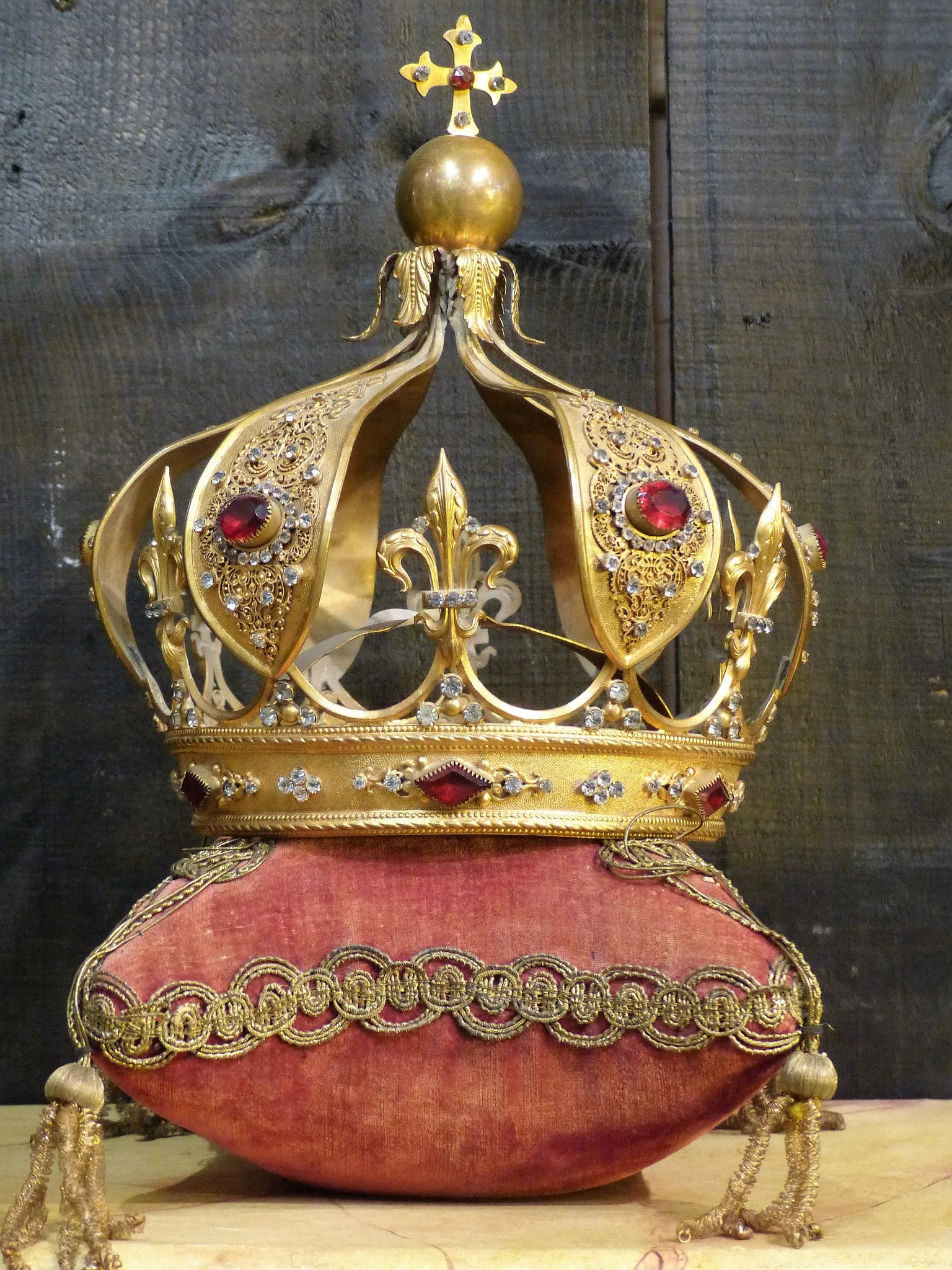 19th century saint's crown