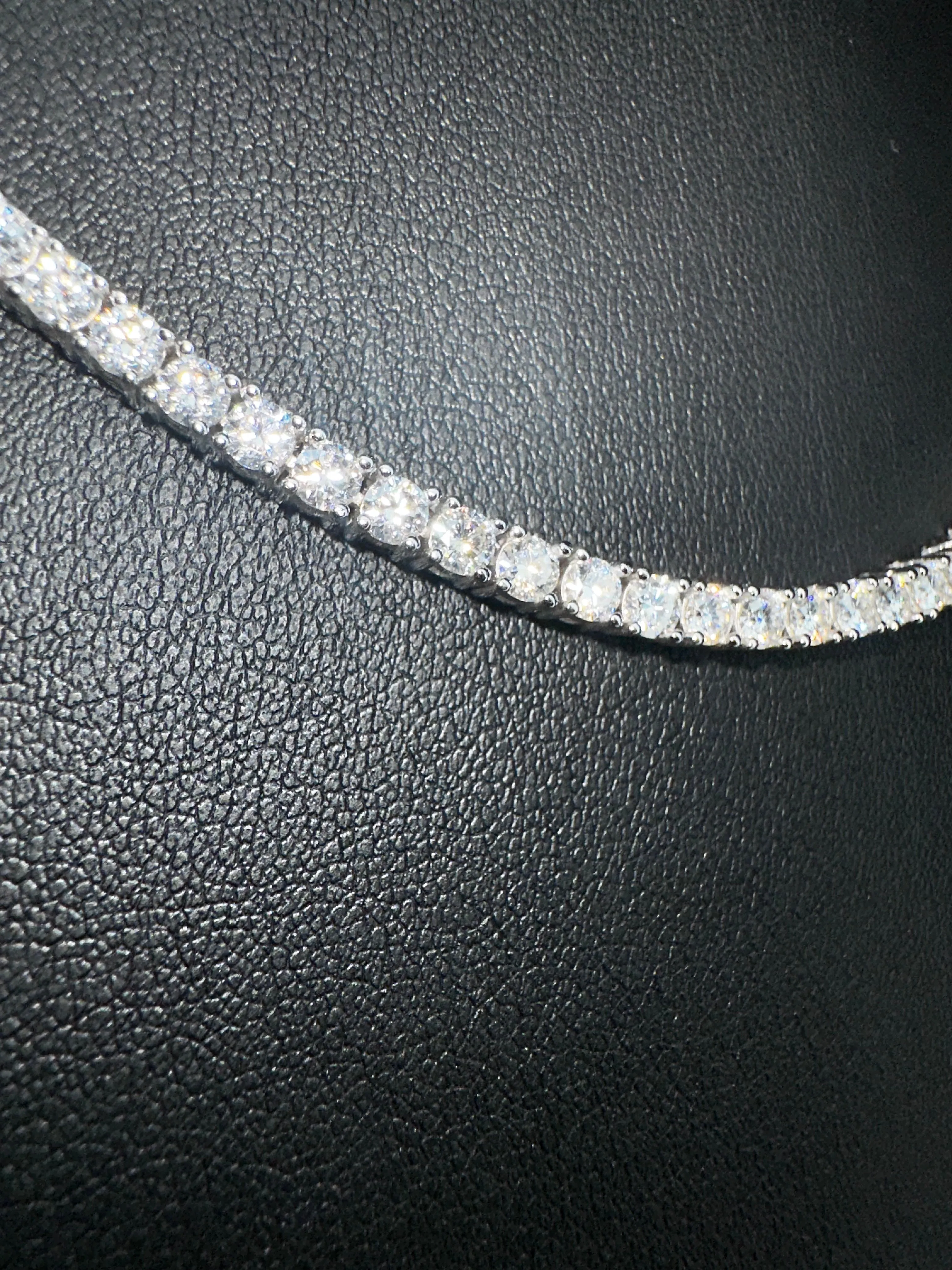 3mm Moissanite Tennis Chain