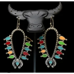 695E - Western Style Earrings