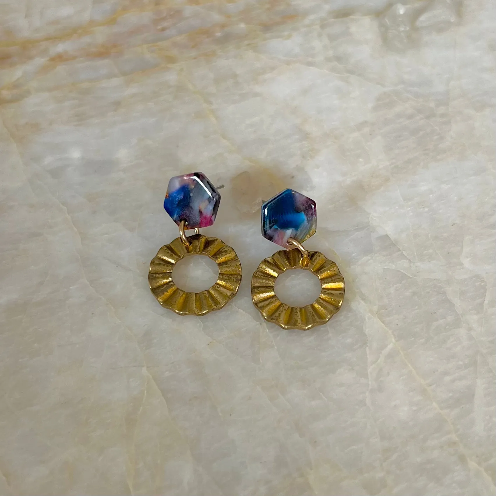 Acrylic Stud Earrings