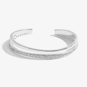 Afterglow Silver 6cm Bangle 6313