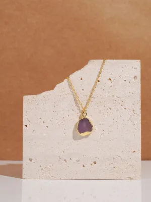 Amethyst Crystal Necklace