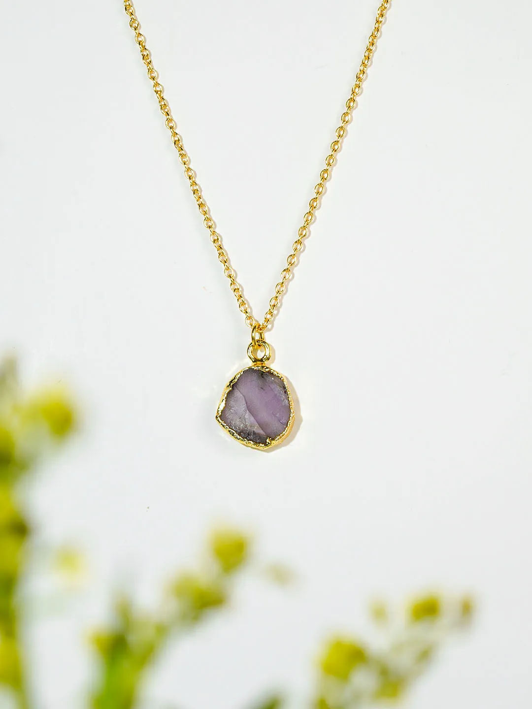 Amethyst Crystal Necklace