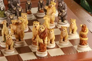 Animal Kingdom Chess Set