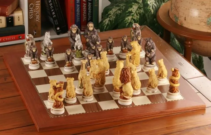 Animal Kingdom Chess Set