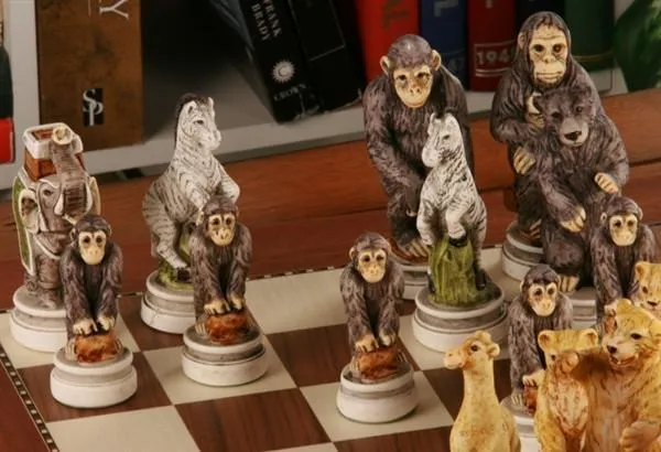 Animal Kingdom Chess Set