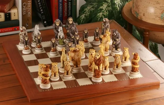 Animal Kingdom Chess Set