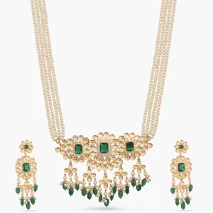 Anjana Kundan Necklace Set