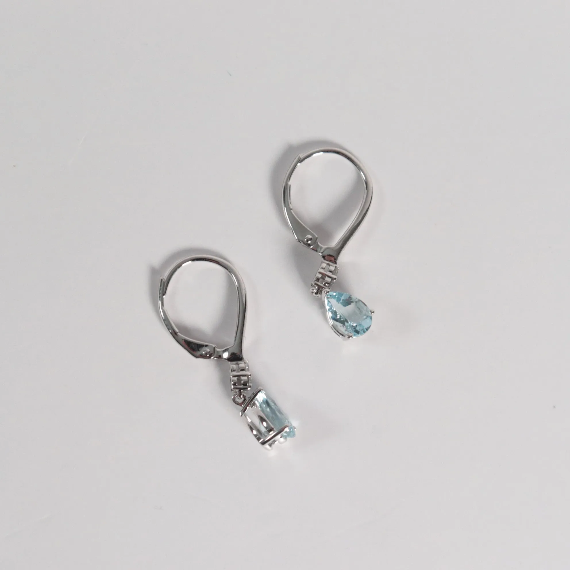 Aquamarine Drop Earrings