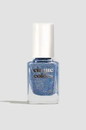 Aquamarine Light Blue Jelly Holographic Nail Polish