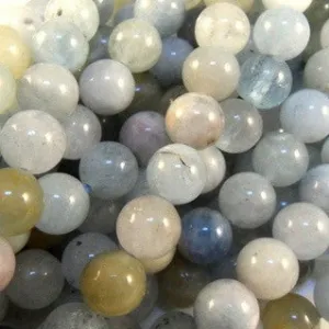 Aquamarine Multi-Color Round 8mm