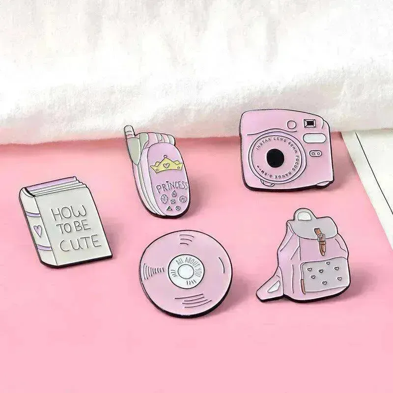 Book Bags Mobile Phone Video Card Brooch