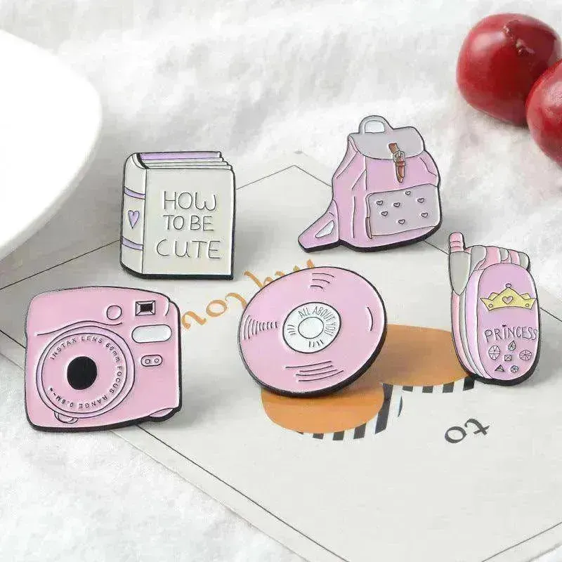 Book Bags Mobile Phone Video Card Brooch