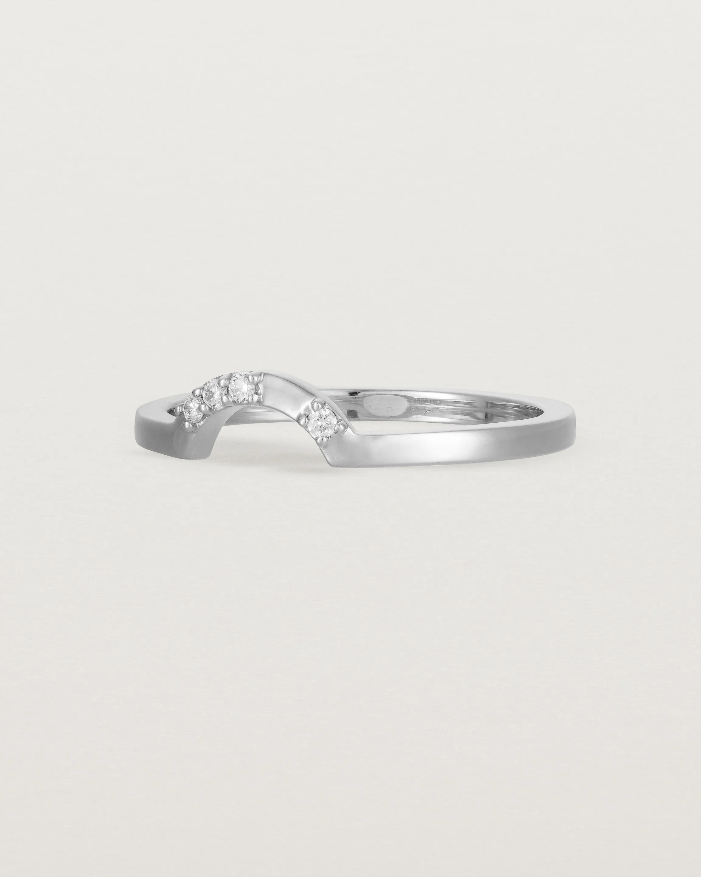 Cecile Diamond Crown Ring | Fit Ⅰ