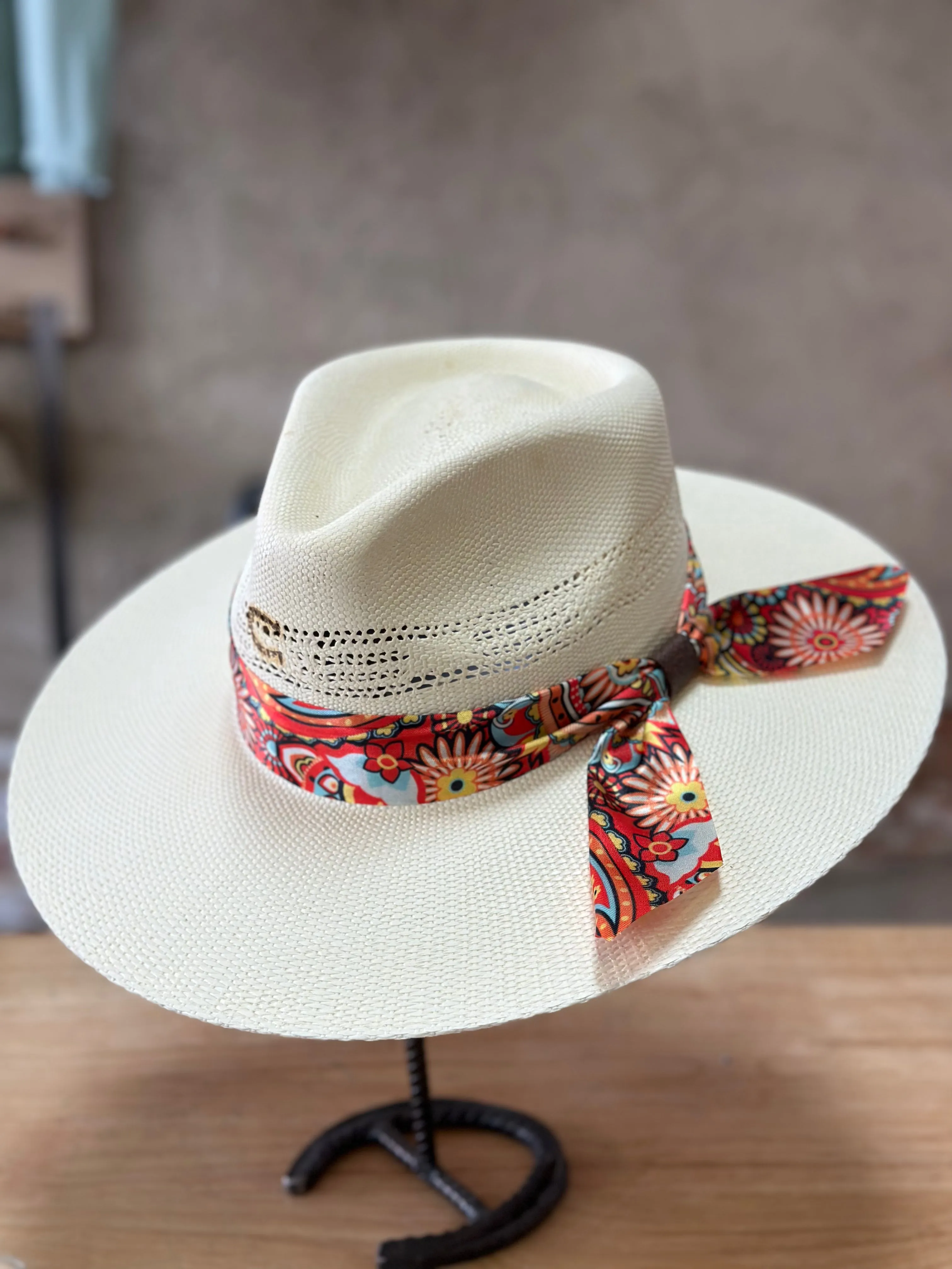 Charlie 1 Horse Chisos Straw Hat