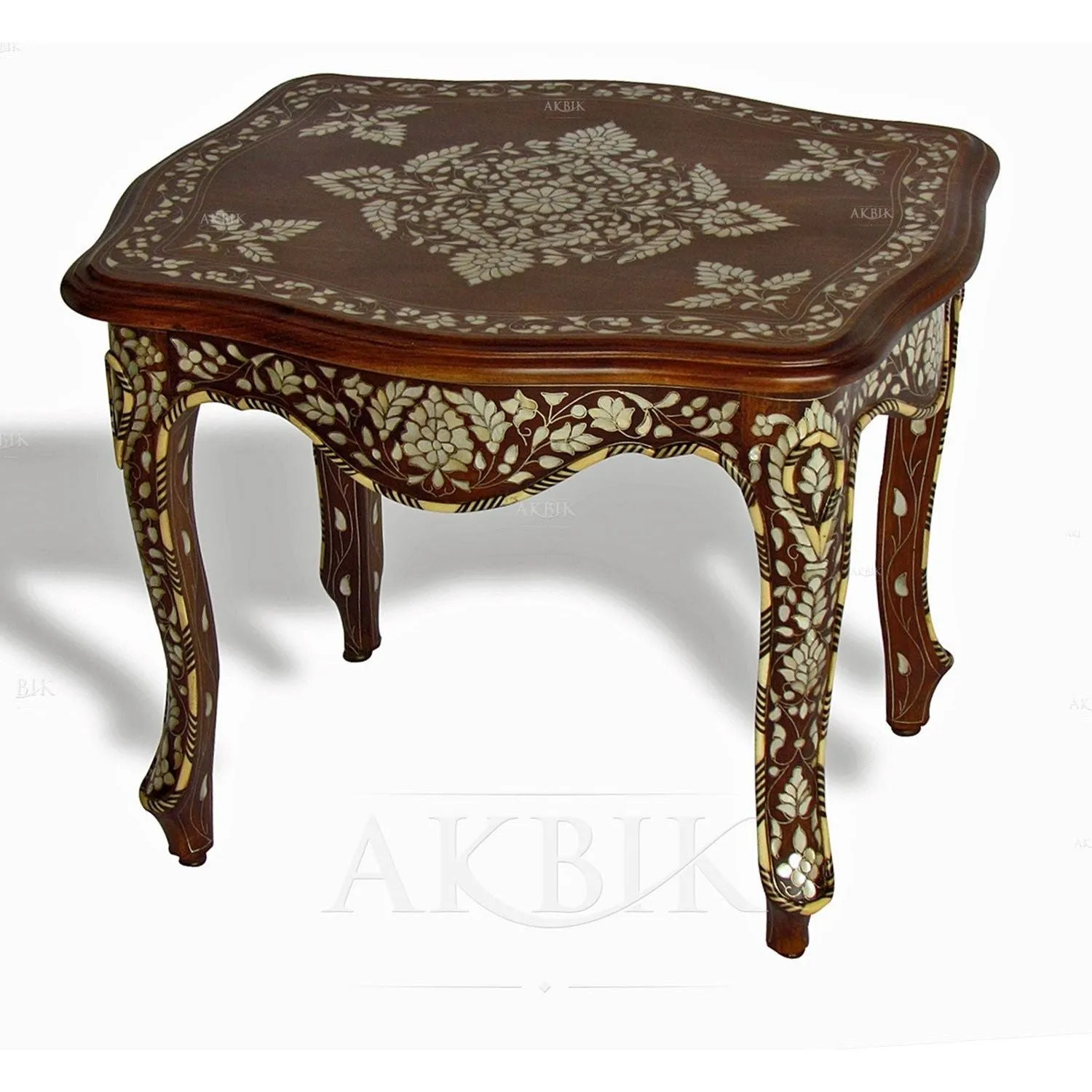 Charm Collection: Exquisite Mother of Pearl Side Table