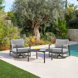 Crown Outdoor Swivel Chair