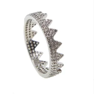 Crown Ring - Silver