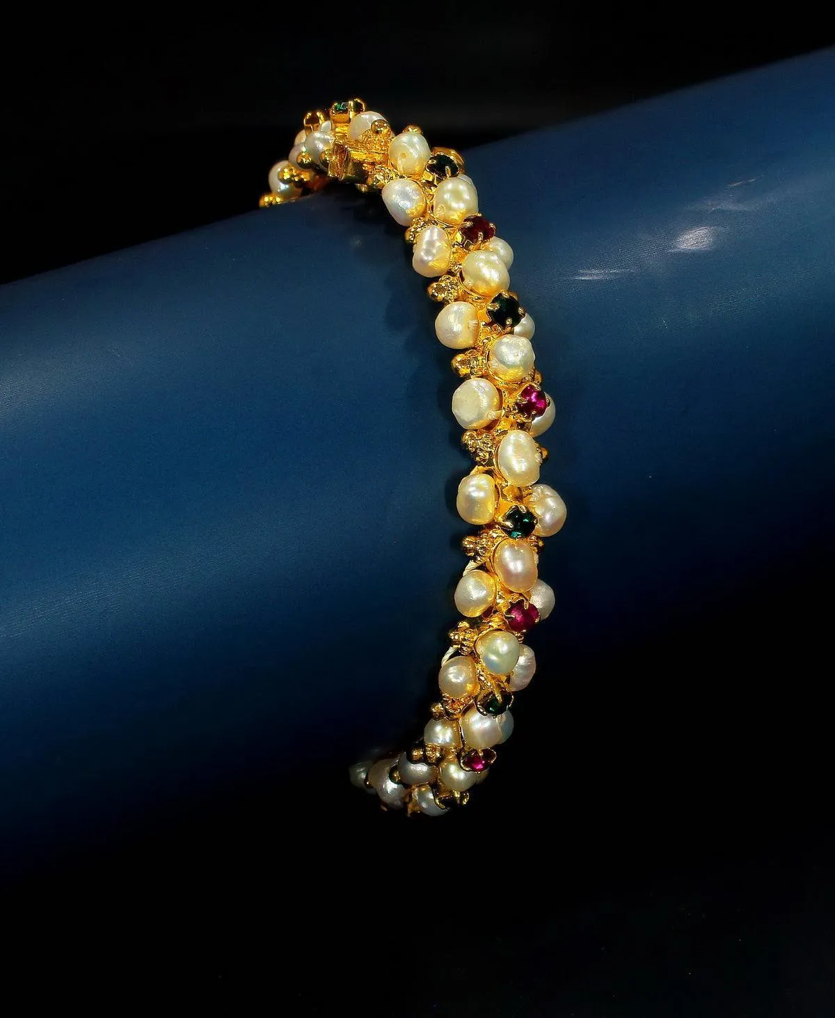 Delightful Real Pearl Bangle