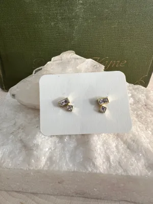 Dogwood Gold Studs