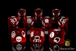 Dracula D8 Dice Set