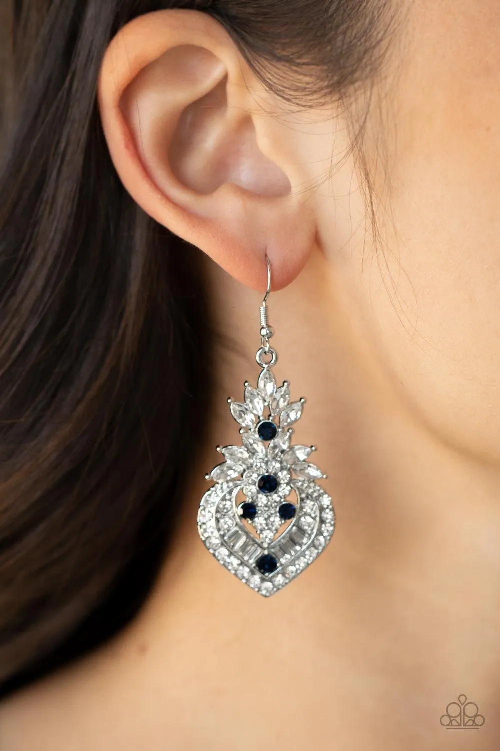 Earrings Royal Hustle - Blue E2295