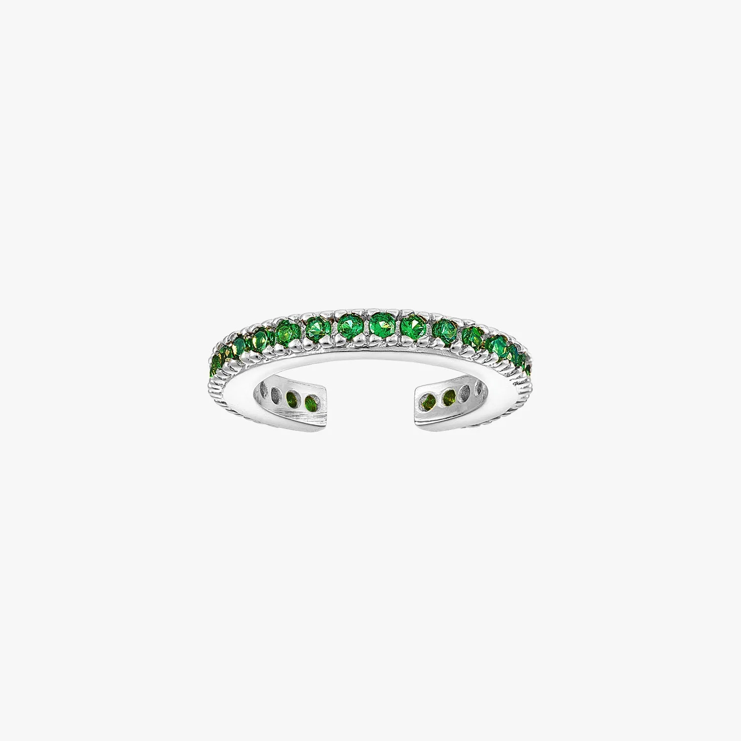 Emerald Pave Ear Cuff