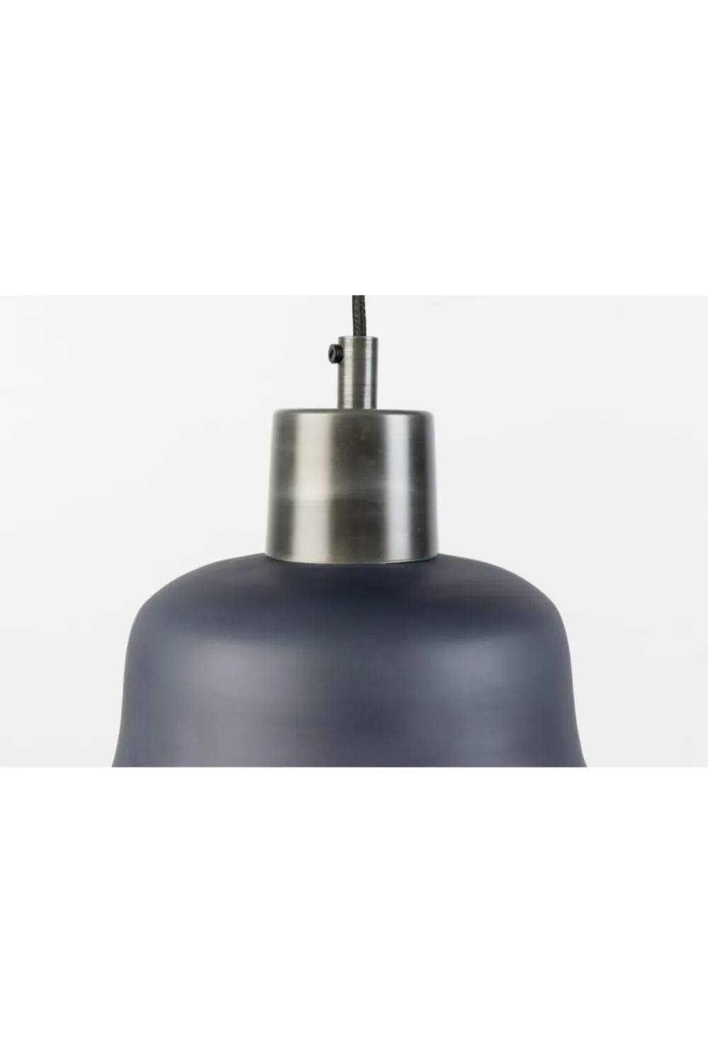 Frosted Gray Glass Pendant Lamp | DF Rose