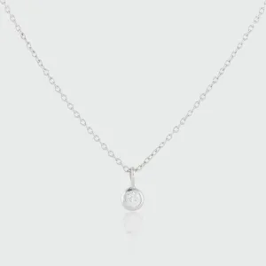 Hampton Moissanite & Sterling Silver Necklace