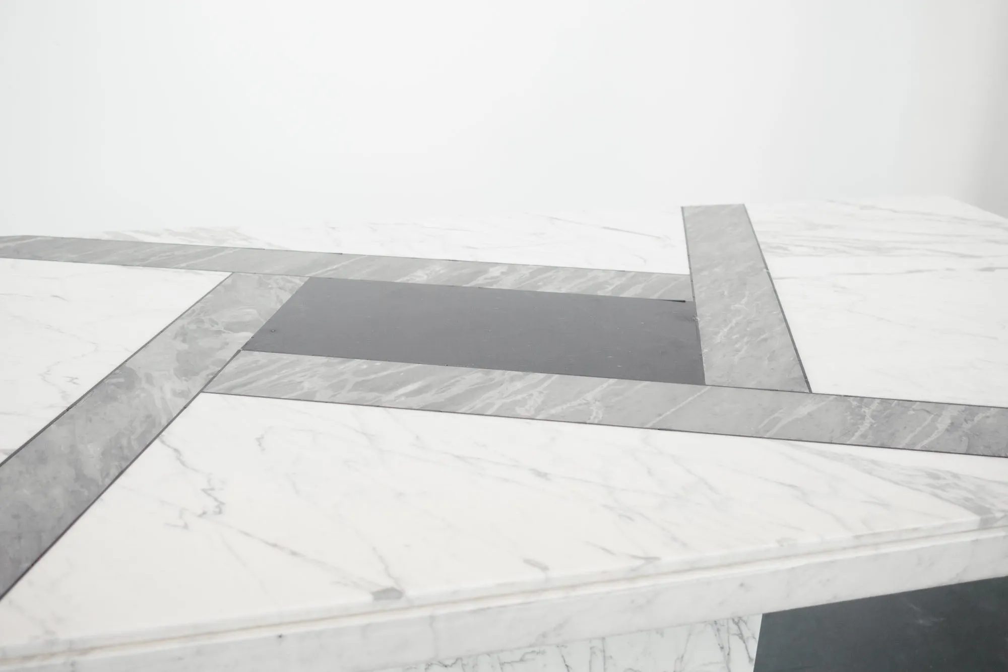 Inlaid Marble Dining Table