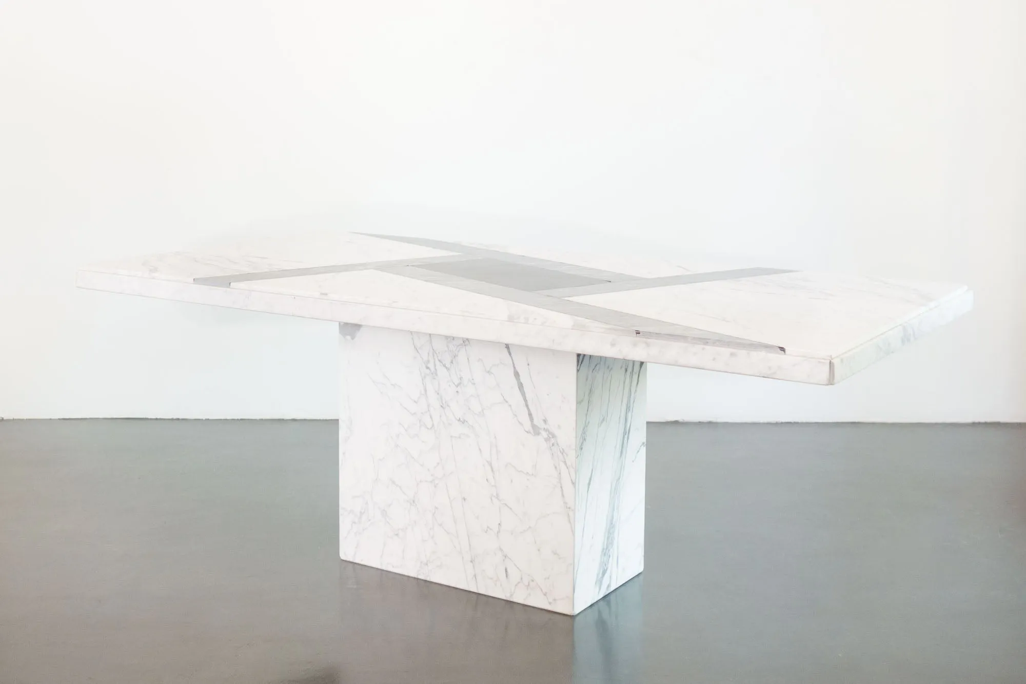 Inlaid Marble Dining Table