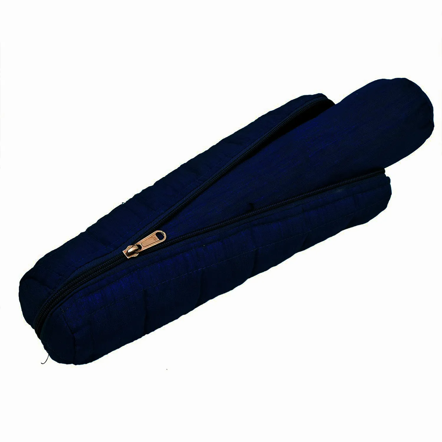 Kuber Industries Bangle Box, Watch Case, Bangle/Watch Organizer, Bracelet Pouch With 1 Roll, Pack of 2 (Navy Blue)