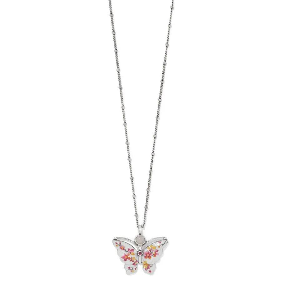 Kyoto In Bloom Sakura Petite Butterfly Necklace