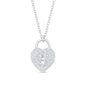 Lily Nily Heart Lock Pendant