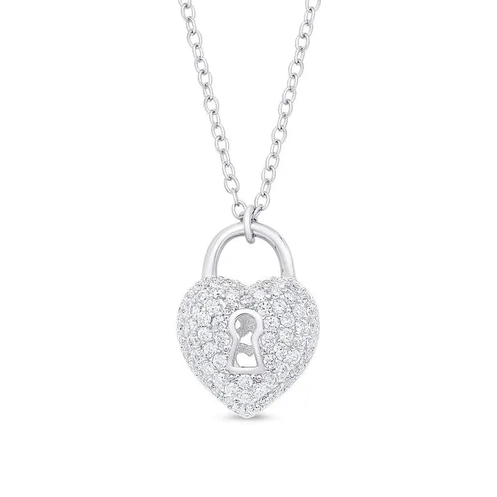 Lily Nily Heart Lock Pendant