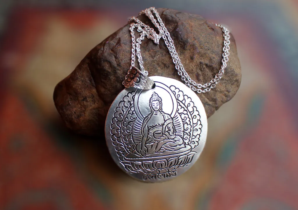 Lotus Sakyamuni Buddha Pendant