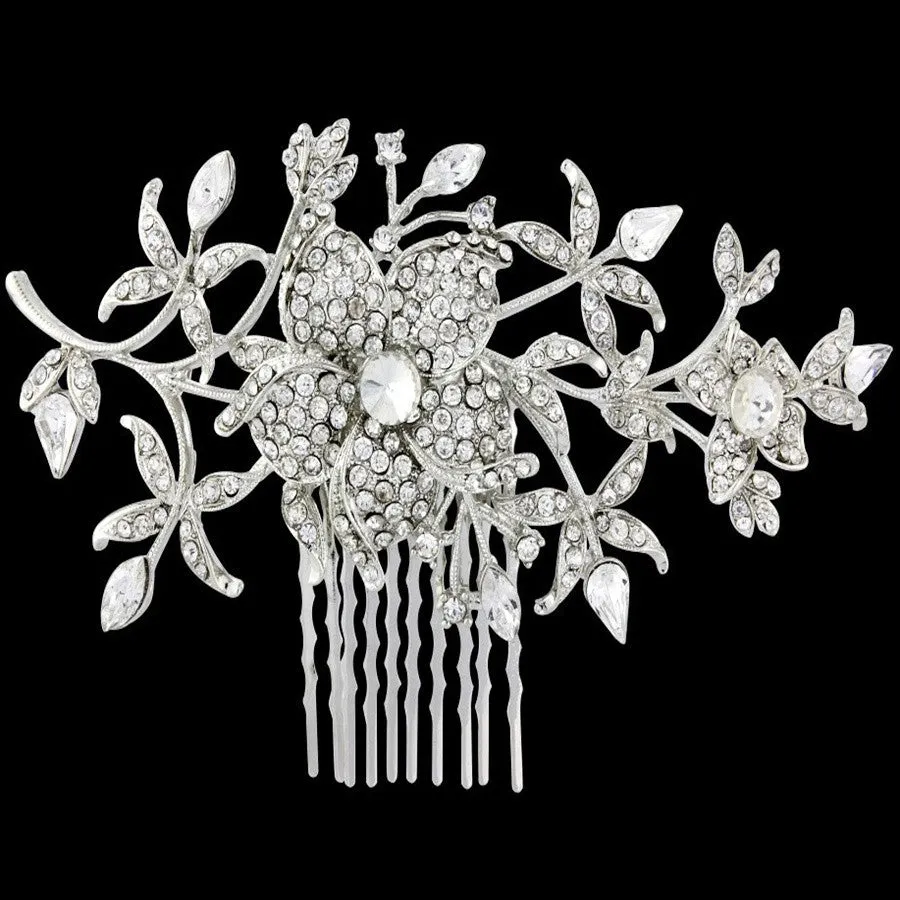 Melissa Crystal Hair Comb