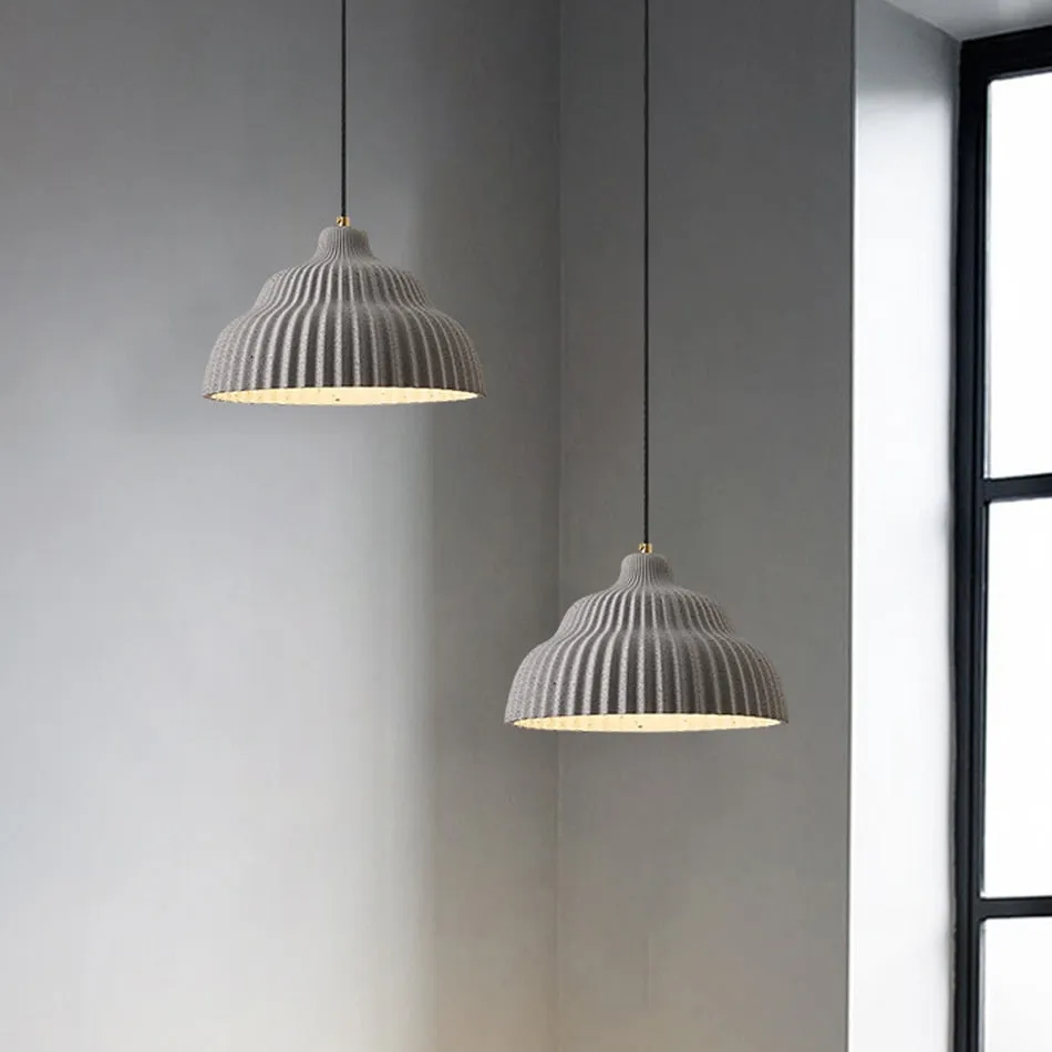 Modern Pendant Ceiling Lamps Chandelier Dining Room E27 Nordic Hanging Lamp Retro Concrete Loft Vintage Pendant Kitchen Light