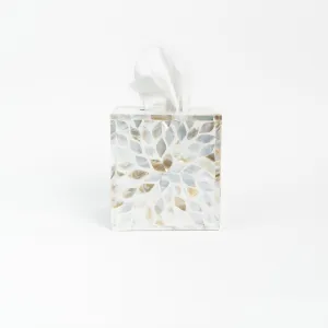 Mother of Pearl Tissue Box Cover