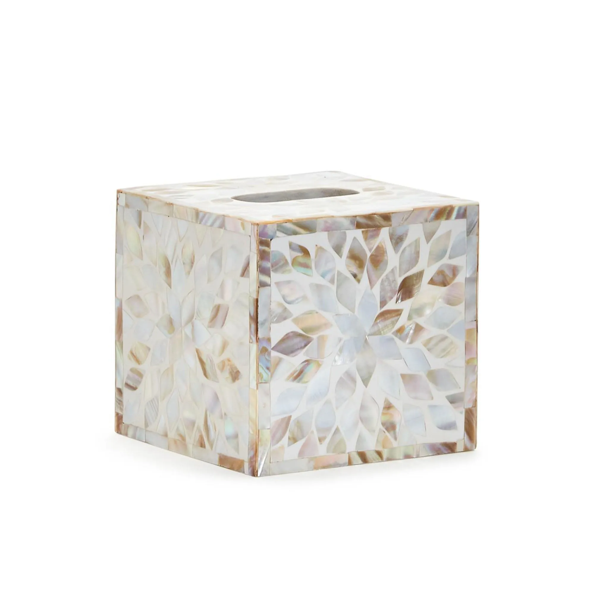 Mother of Pearl Tissue Box Cover