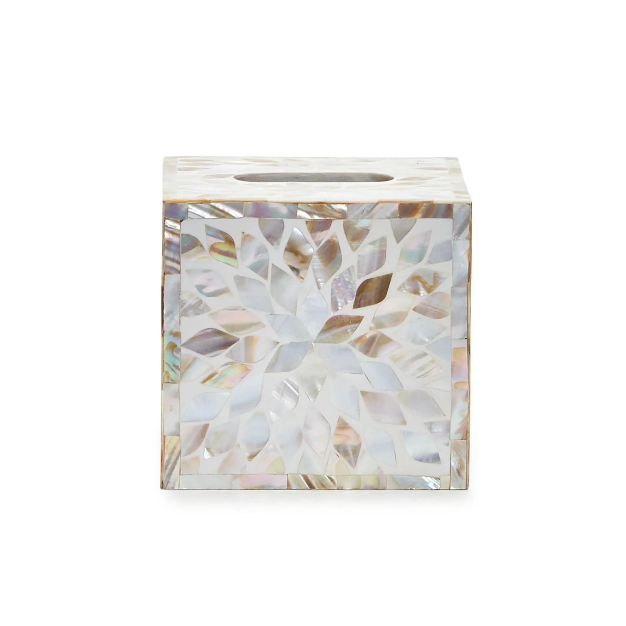 Mother of Pearl Tissue Box Cover