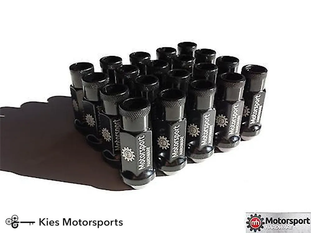 Motorsport Hardware 5-Lug (12 x 1.5 Thread) 44mm Silver Stud Kit (BMW E Series)