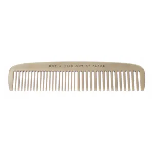 Not a Hair Out of Place Brass Comb